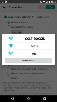 Auto Connection android App screenshot 2